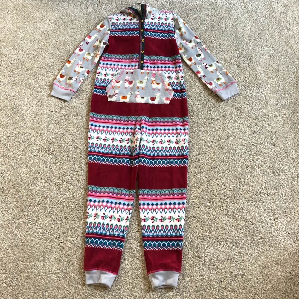 Llamaste in Bed PJs
